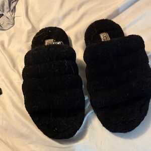 UGG Women's Cozy Black Slippers